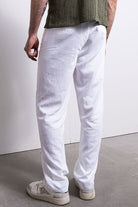 Ubud Linen Pants - White