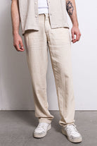 Ubud Linen Pants - Beige