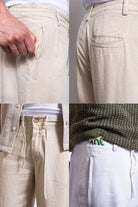Ubud Linen Pants - Beige