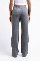 Eyla 01Mid Straight Lounge Pants - Grey Melange