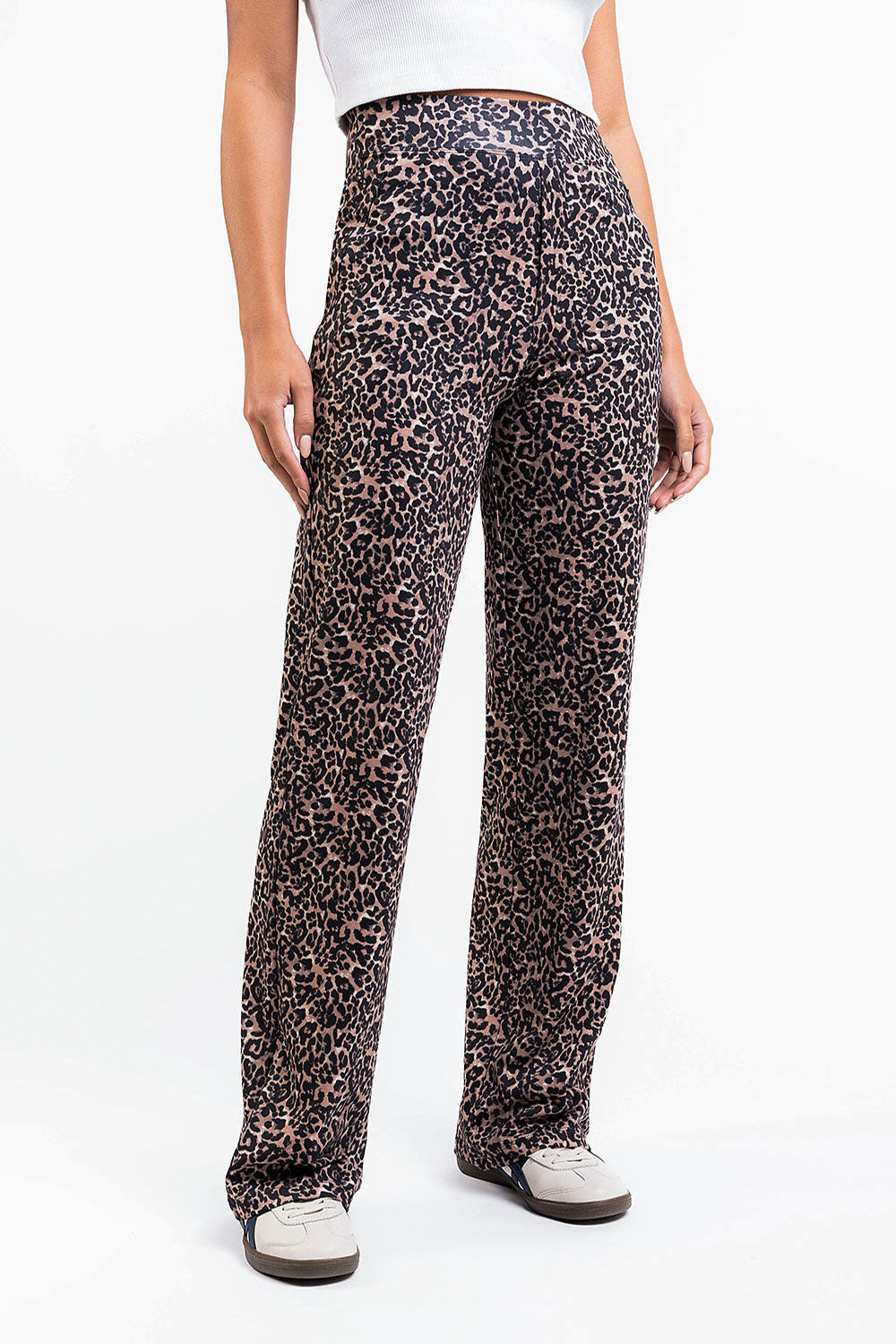 Freja 01High ActiveFlex Straight Pants - Leo